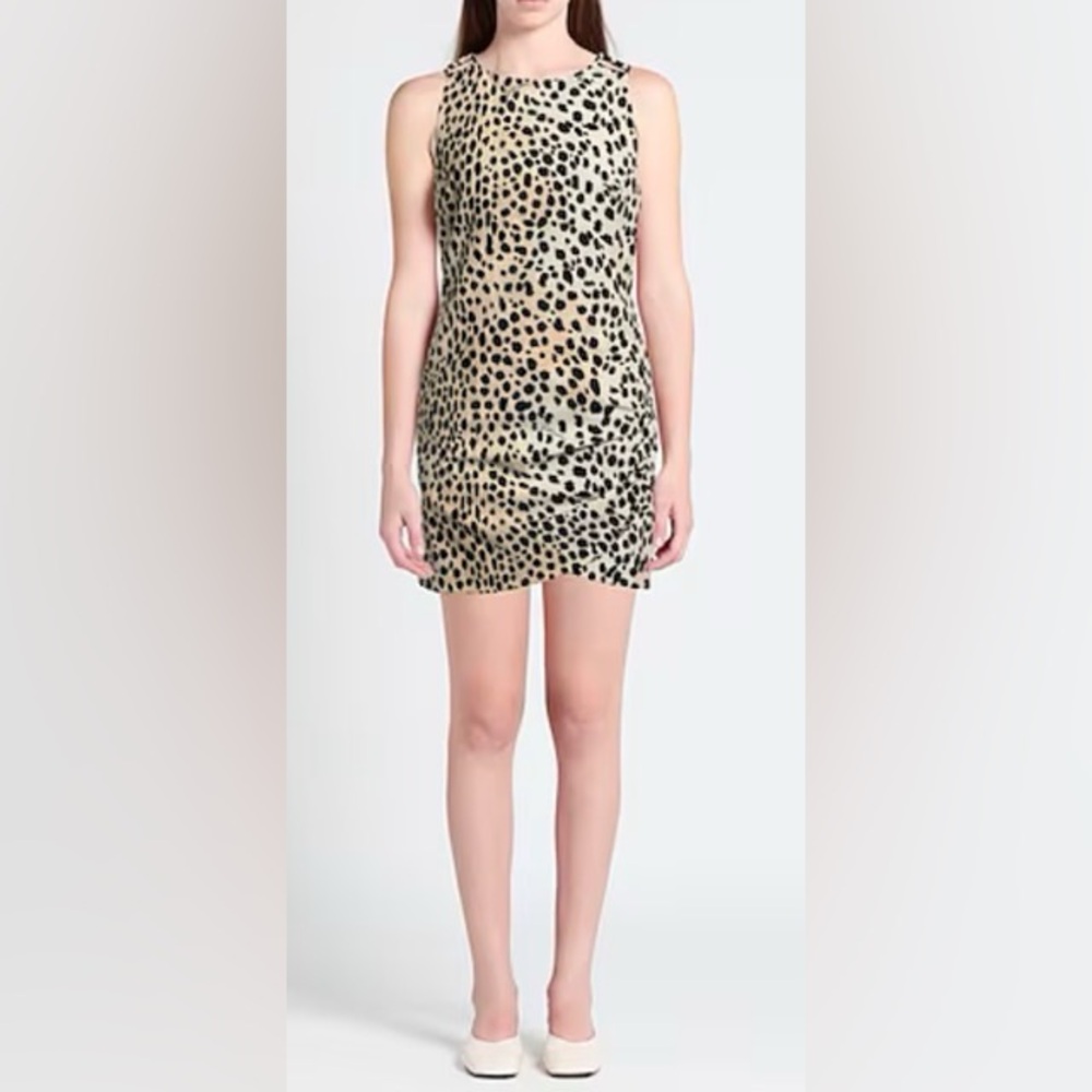 Just Cavalli cheetah print short dress